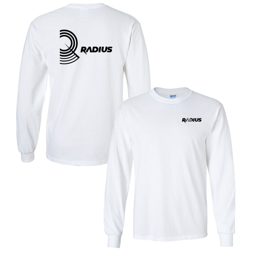 Gildan Ultra Cotton Longsleeve Basic T-Shirt -- White
