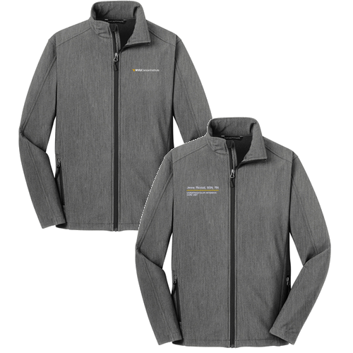 Port Authority Core Soft Shell Jacket -- Pearl Grey Heather