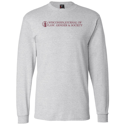 Hanes Beefy T Longsleeve T-Shirt -- Ash