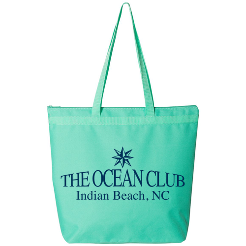 Liberty Bags Large Tote with Zipper -- Florida Teal