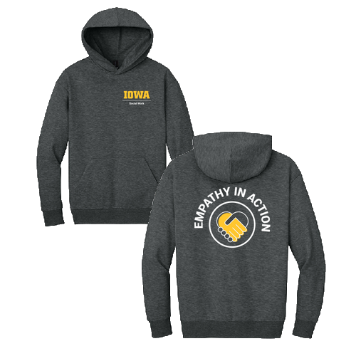 District V.I.T. Heavyweight Fleece Hoodie -- Heathered Charcoal