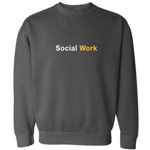 Comfort Colors Crewneck Sweatshirt -- Pepper