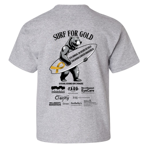 Gildan Heavy Cotton Basic Youth T-Shirt --- Sport Grey