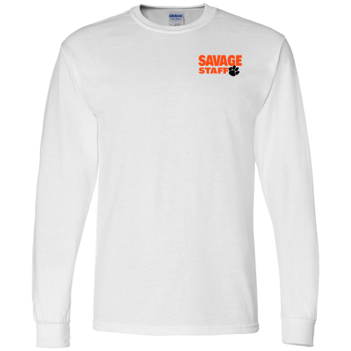Gildan DryBlend 50/50 Longsleeve T-Shirt -- White