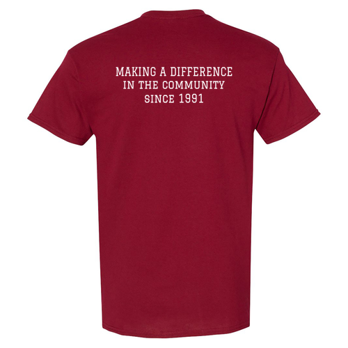 Gildan Heavy Cotton Basic T-Shirt -- Garnet