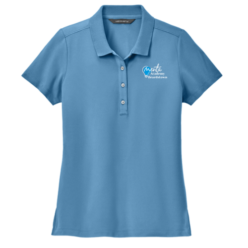 Mercer+Mettle Women's Stretch Pique Polo -- Parisian Blue