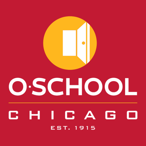 O-School Adult Pullover Hood -- Athletic Red