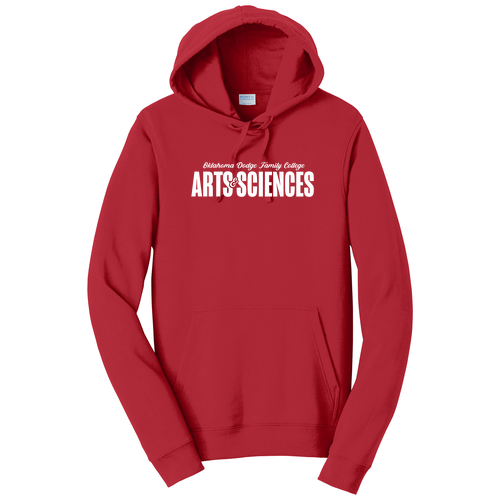 Port and Company Fan Favorite Fleece Pullover Hooded Sweatshirt -- Team Cardinal