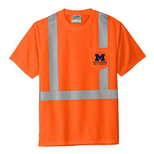 CornerStone ANSI 107 Class 2 Mesh Tee -- Safety Orange, $32