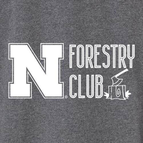 Forestry Club Hoodie-- Charcoal Heather