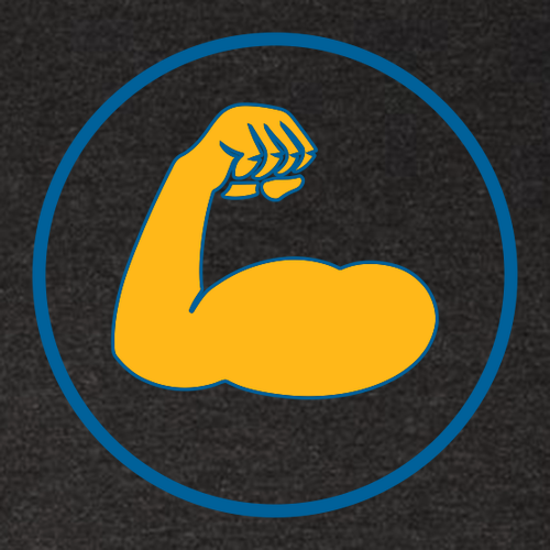 StrengthApp -Mens TriBlend Tee -- Vintage Black