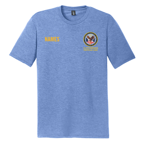 District Made Mens Perfect Tri Crew Tee -- Maritime Frost