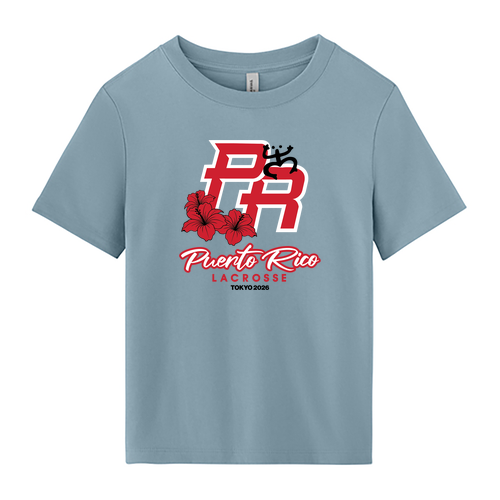 Women's Heavyweight Tee -- Vintage Denim MANCINO