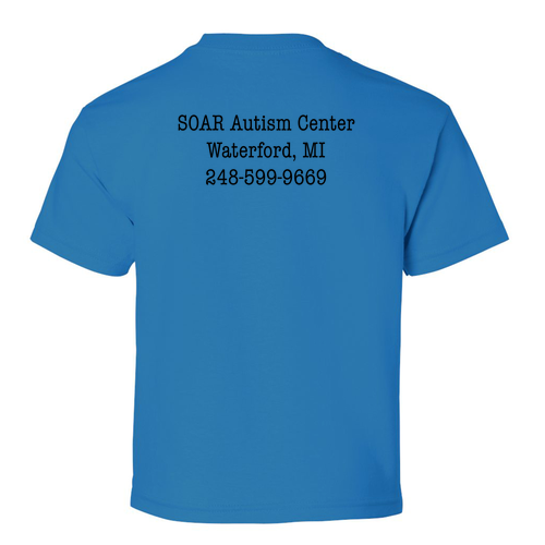 Gildan Ultra Cotton Youth Basic T-Shirt -- Sapphire