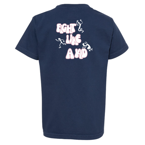 Comfort Colors Youth Garment-Dyed Heavyweight T-Shirt -- True Navy