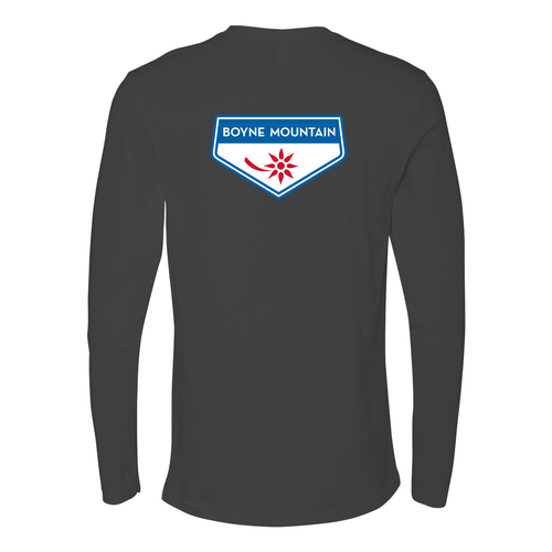 Boyne Mountain Logo 2 Full Color -- Long Sleeve Heavy Metal