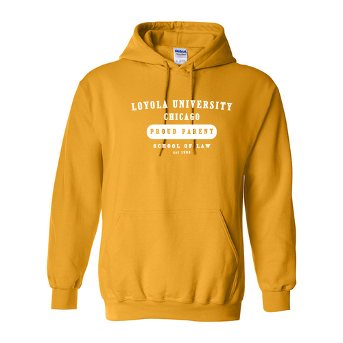 Proud Parent Hooded Sweatshirt -- Gold