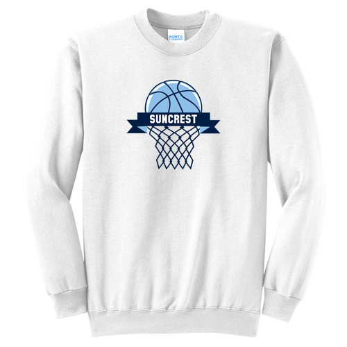 Port and Company Classic Crewneck Sweatshirt -- White