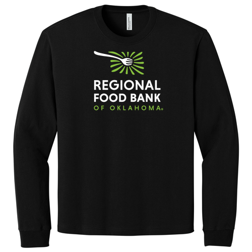 BELLA+CANVAS Unisex 7.5-Ounce Heavyweight Long Sleeve Tee -- Black