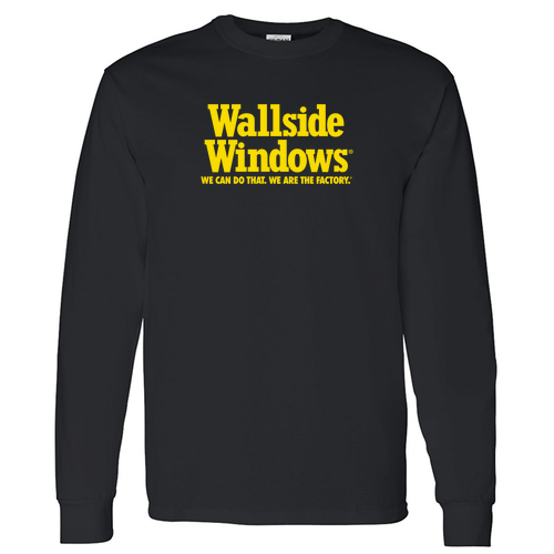 Gildan Heavy Cotton Longsleeve Basic T-Shirt -- Black