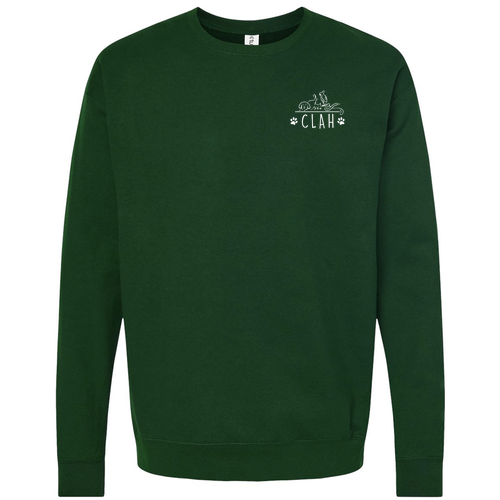 Tultex Fleece Crewneck Sweatshirt -- Forest