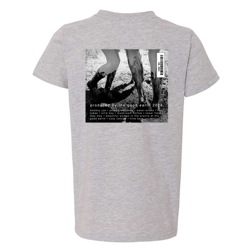 YOUTH Bella Canvas Heather CVC Short Sleeve Tee -- Athletic Heather