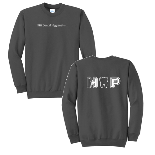Port and Company Classic Crewneck Sweatshirt -- Charcoal