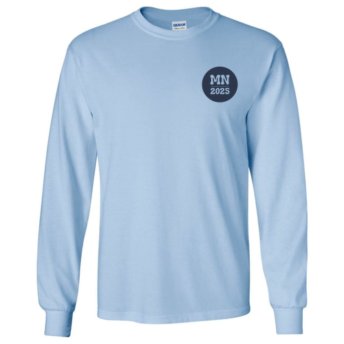 Gildan Heavy Cotton Longsleeve Basic T-Shirt -- Light Blue