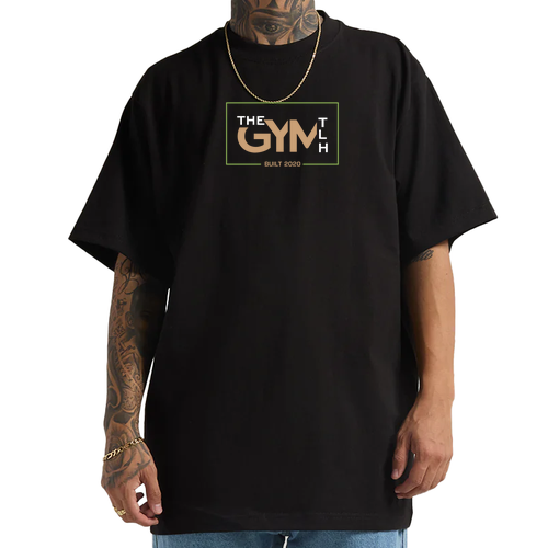 Shaka Wear Adult Max Heavyweight T-Shirt -- Black