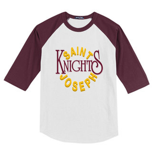 Youth Knights Baseball Tee