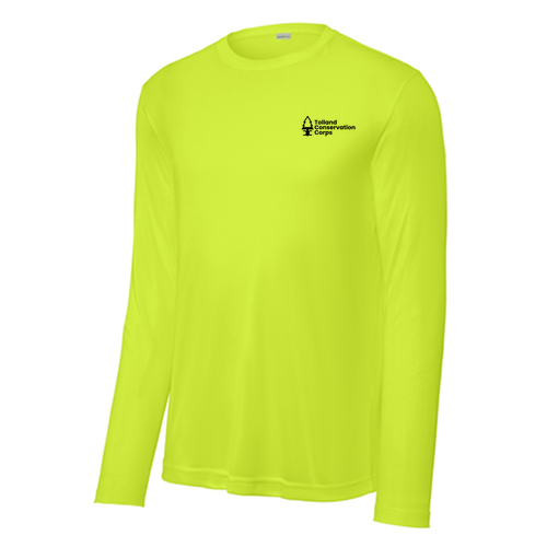 Sport Tek Long Sleeve Competitor -- Neon Yellow