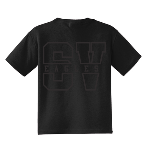 Southern Valley Eagles Youth T-Shirt -- Black