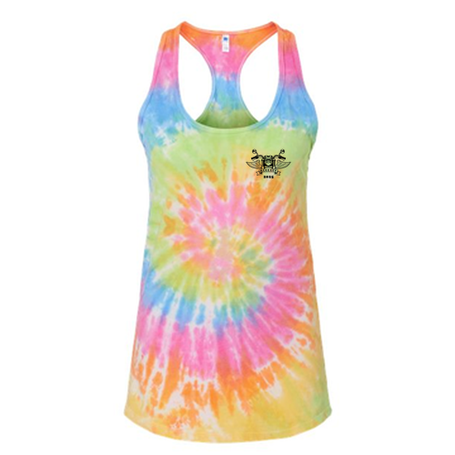 Colortone Tie Dye Racerback Tanks -- Eternity