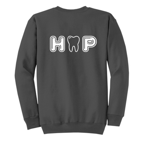 Port and Company Classic Crewneck Sweatshirt -- Charcoal