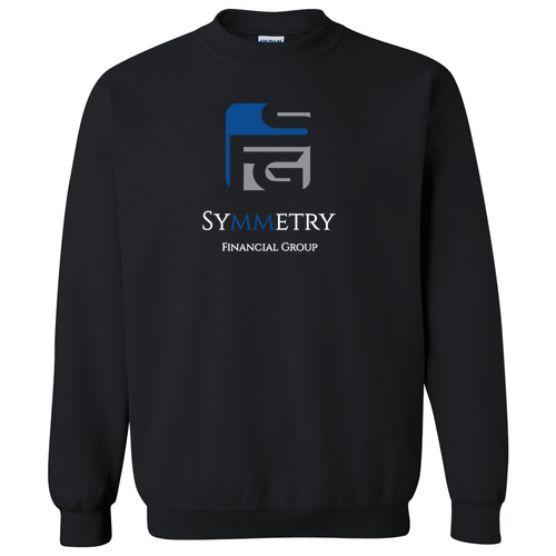 Gildan Heavy Blend Crew Neck Sweatshirt -- Black