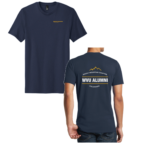 District Threads Young Mens Concert Tee -- New Navy