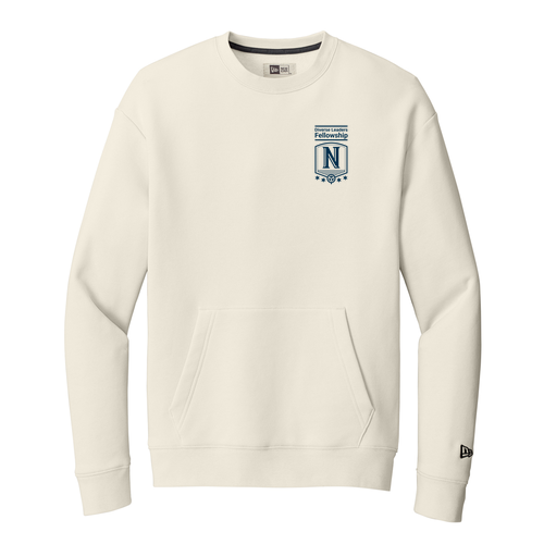 New Era Heritage Fleece Pocket Crew -- Soft Beige