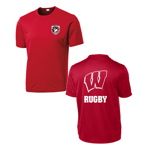 Sport Tek Competitor Tee -- Badge True Red