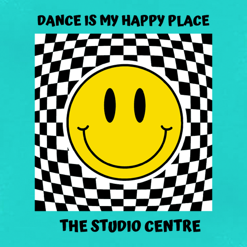 Dance is For Everyone Youth Next Level Apparel Triblend T-Shirt -- Tahiti Blue