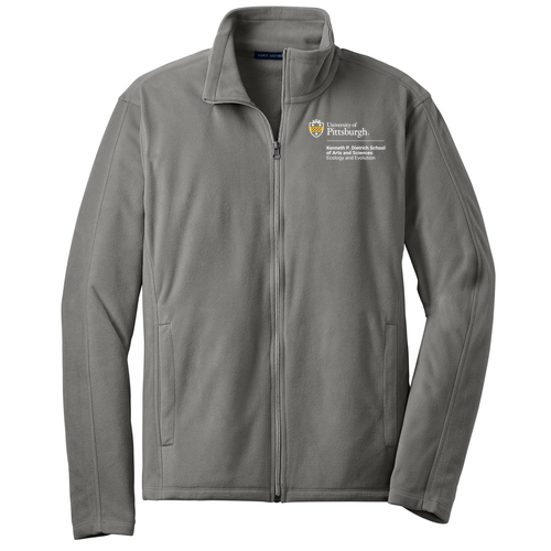 Ecology and Evolution Port Authority Microfleece Jacket -- Pearl Grey