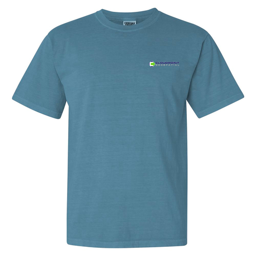 Comfort Colors Ringspun Garment Dyed T Shirt -- Ice Blue