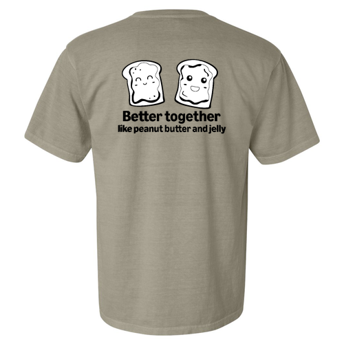 Comfort Colors Ringspun Garment Dyed T Shirt -- Sandstone