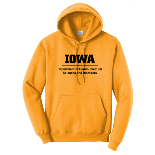 Port and Company Core Fleece Pullover Hooded Sweatshirt -- Gold