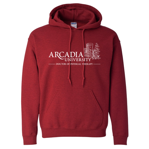 Gildan Heavy Blend Hooded Sweatshirt -- Antique Cherry Red