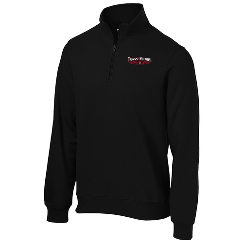 1/4 Zip Sweatshirt TALL -- Black