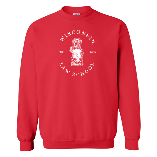Gildan Heavy Blend Crew Neck Sweatshirt -- Red