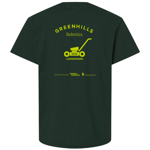 Mens/Unisex Gildan DryBlend 50/50 T-Shirt -- Forest Green