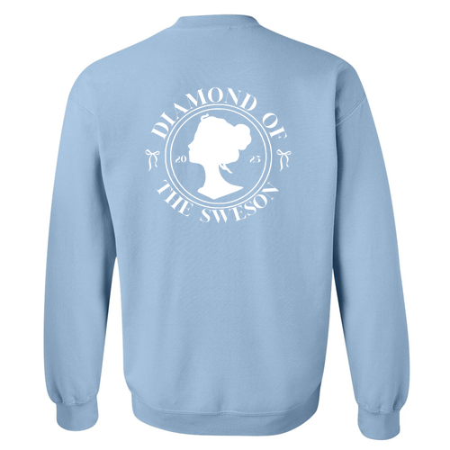 Gildan Heavy Blend Crew Neck Sweatshirt -- Light Blue