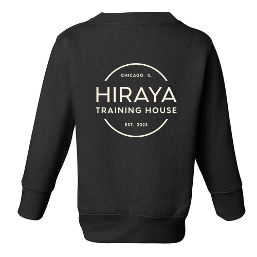 Hiraya Toddler Sweatshirt -- Black