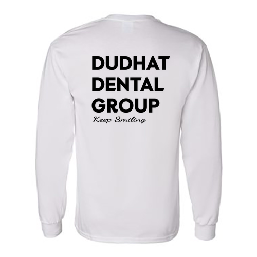 Gildan Heavy Cotton Longsleeve Basic T-Shirt -- White